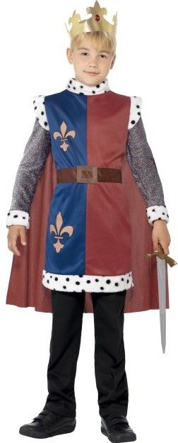 Chlapecký kostým král Artuš - Pro věk 4-6