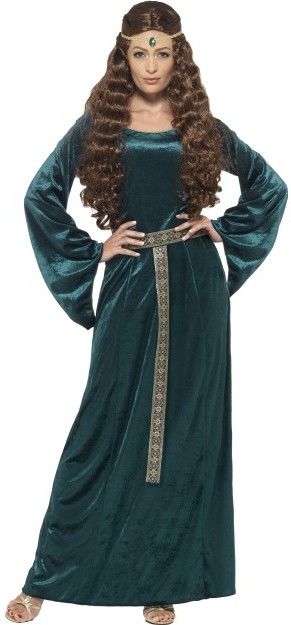 Dámský kostým středověká dívka - Velikost M 40-42