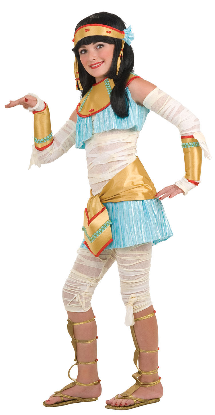 Dívčí kostým Egyptská mumie - Pro věk (roků) 3-4