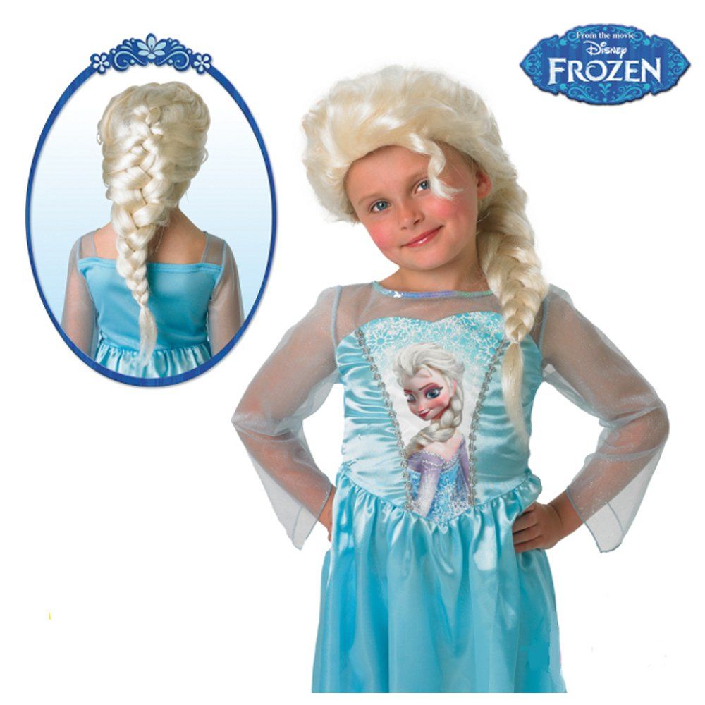 Profesionální dětská paruka - princezna Elsa