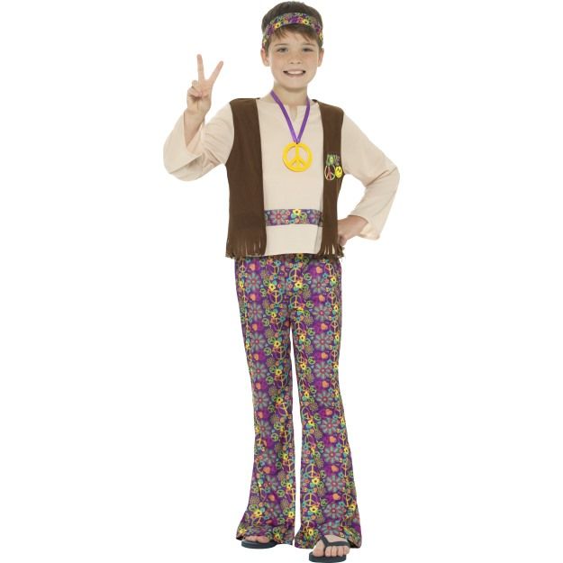 Chlapecký kostým Hipiesák - Pro věk 4-6