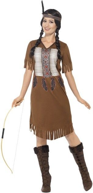Dámský kostým Indiánka bojovnice - Velikost M 40-42