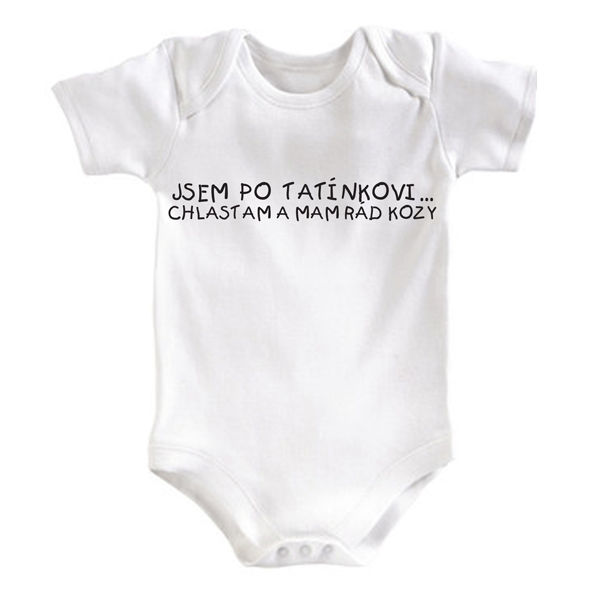 Vtipné dětské body - jsem po tatínkovi