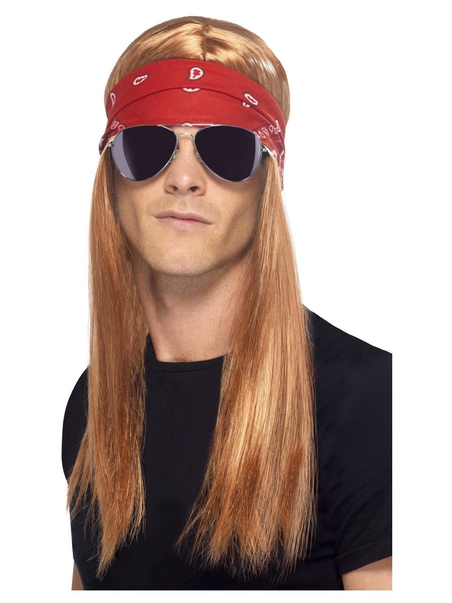 90s Rocker sada s parukou