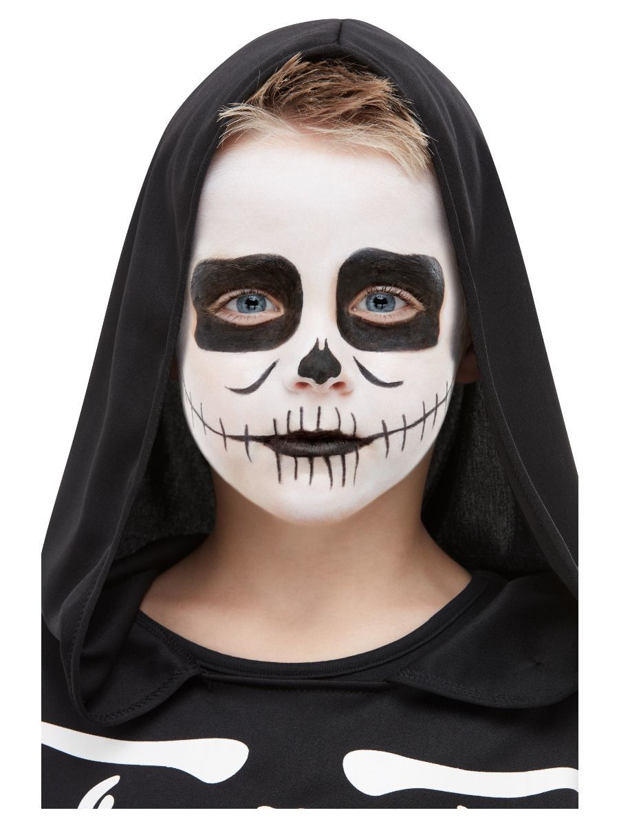 Dětský Make-Up svítící ve tmě kostlivec, smrtka
