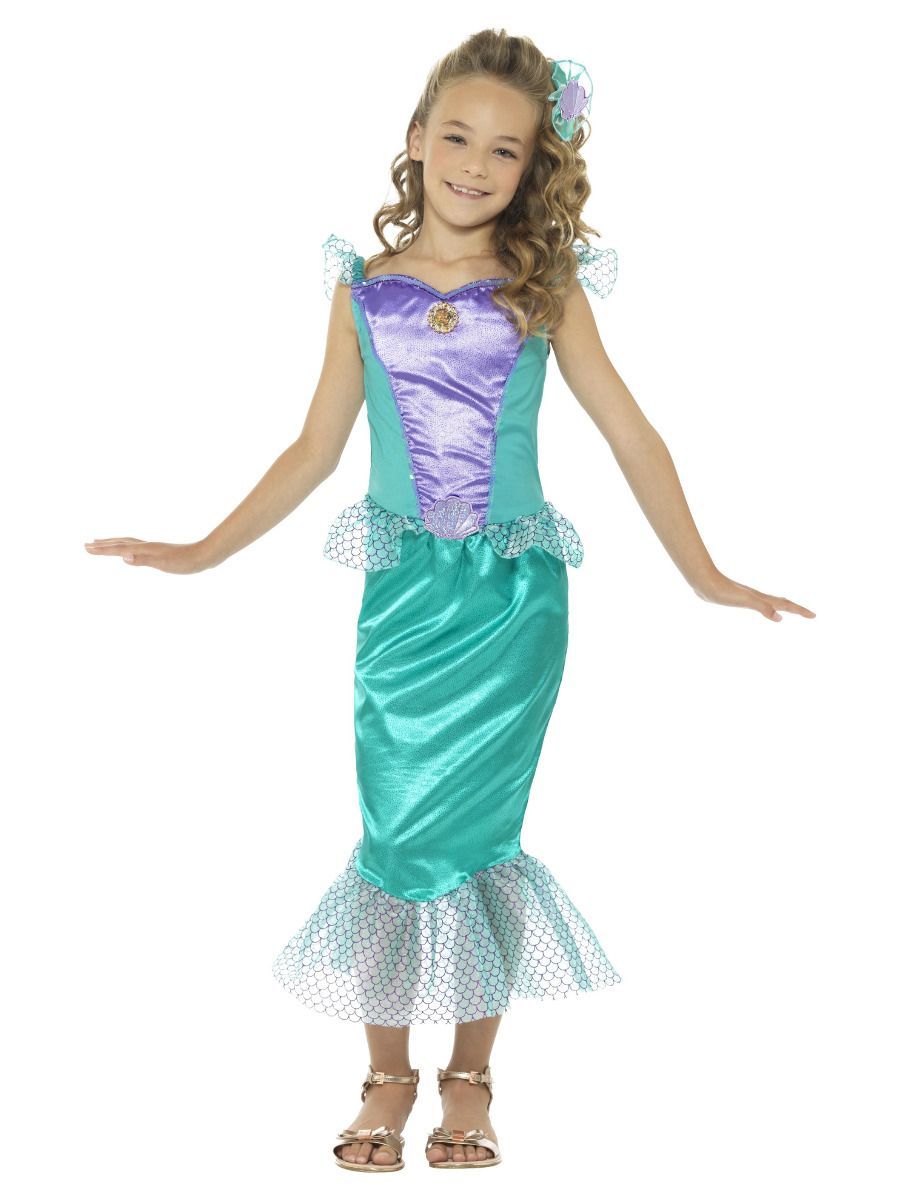 Kostým Mořská panna, Deluxe - Pro věk 10 - 12 let