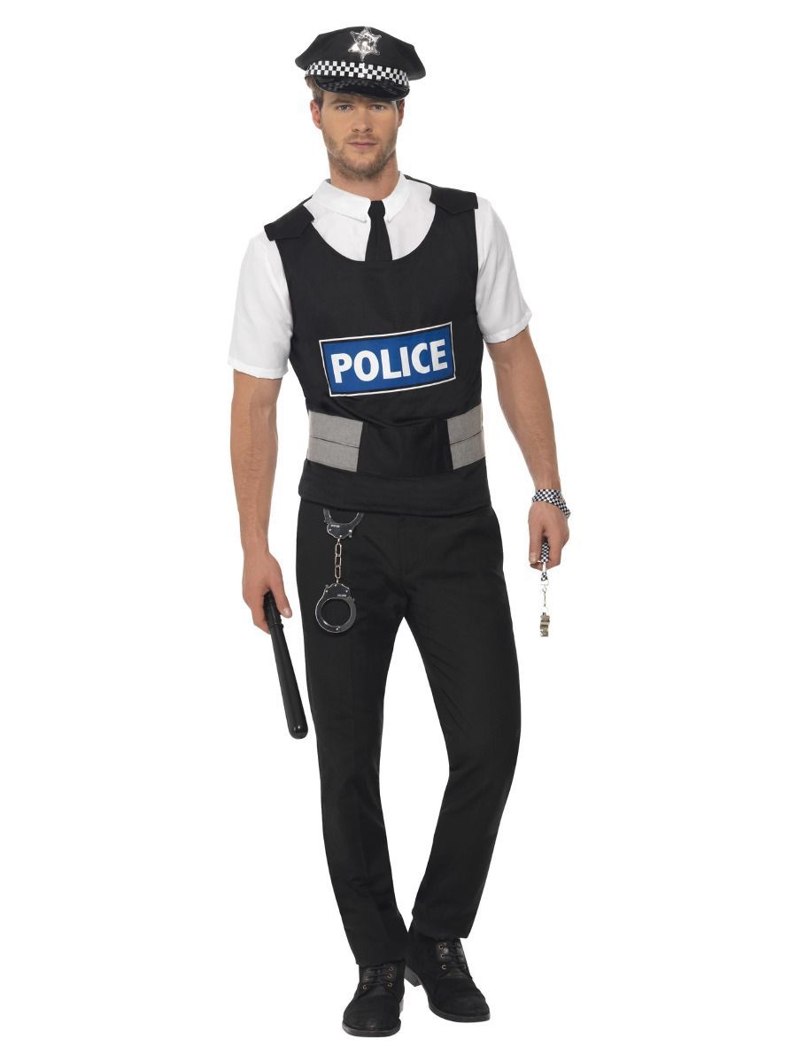 Pánský kostým policista set - M