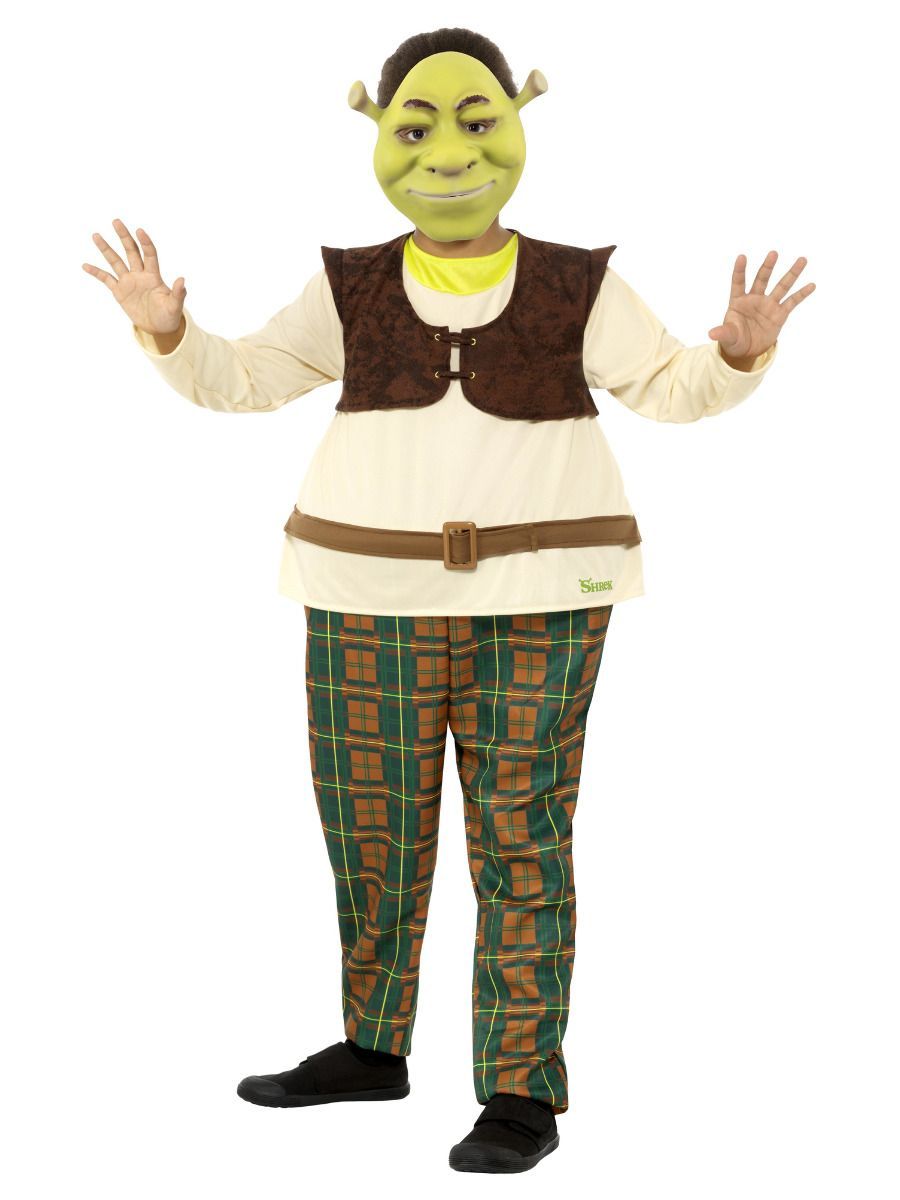 Dětský kostým Shrek, Deluxe - Pro věk 4-6 let
