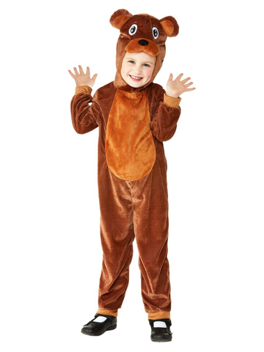Batolecí kostým medvěda, hnědý - Pro věk 3-4 roky