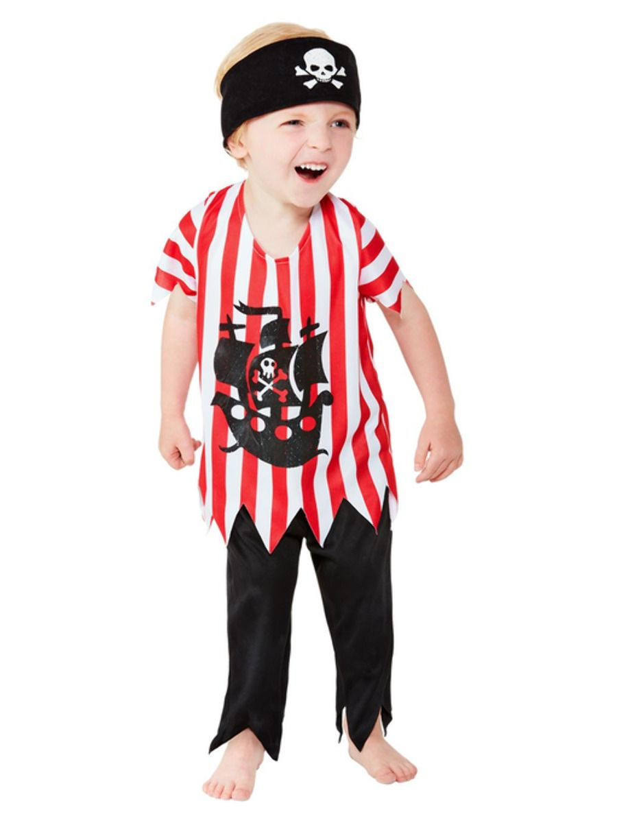 Batolecí kostým veselý pirát - Pro věk 3-4 roky