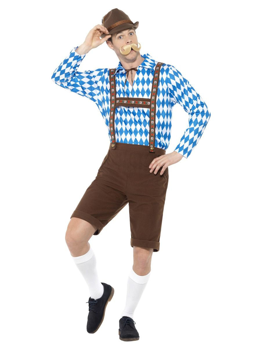 Pánský kostým Bavorský muž (Oktoberfest) - Velikost M