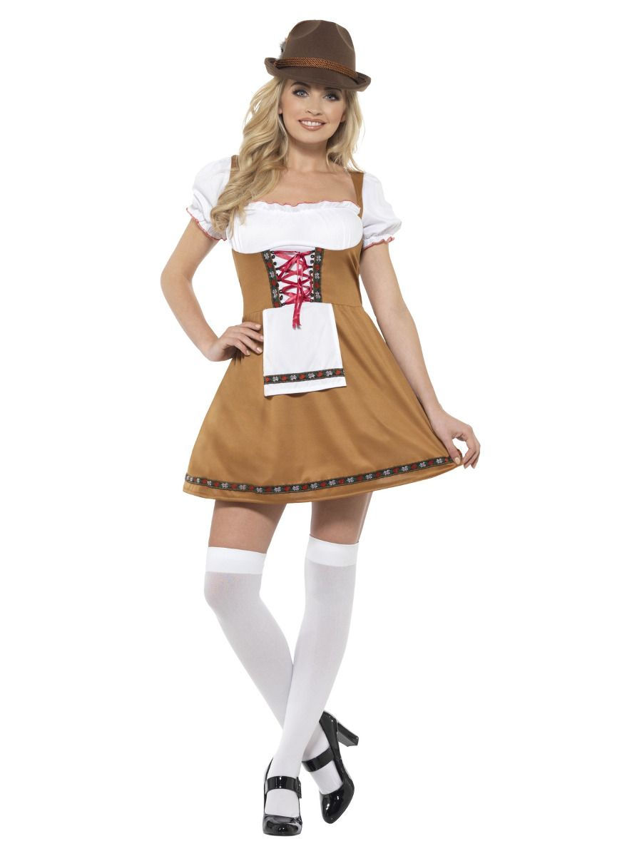 Kostým dirndl Bavorská žena (Oktoberfest) - Velikost M