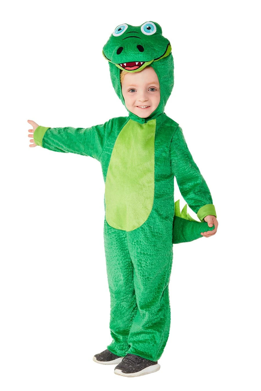 Kostým krokodýla pro batole, zelený - Pro věk 1 - 2 roky