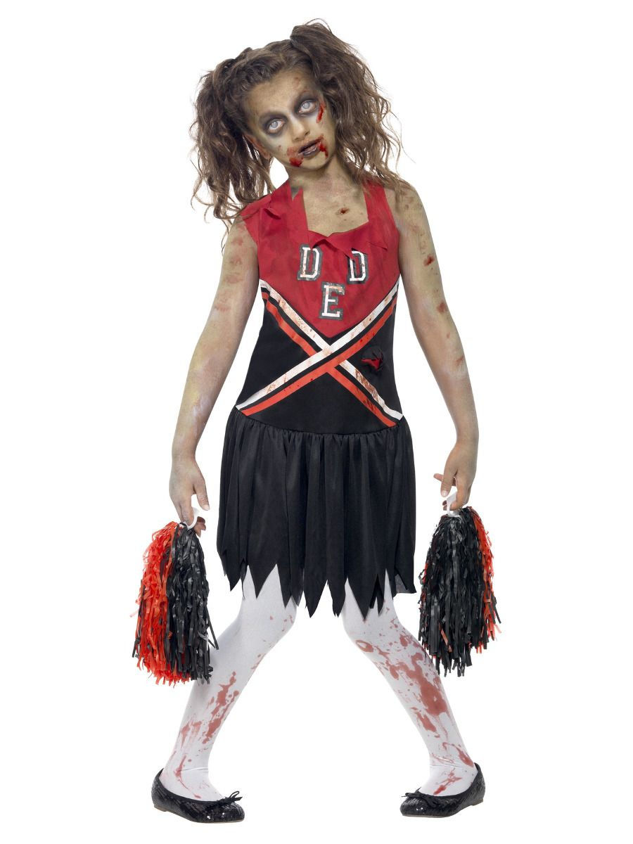 Dětský kostým Zombie roztleskávačka - Pro věk 12+