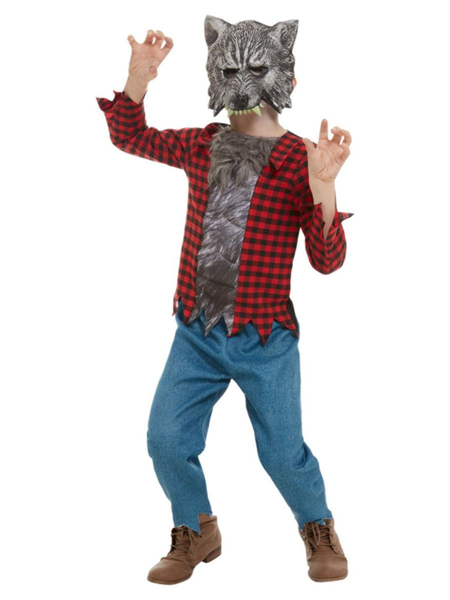 Dětský kostým vlkodlak - Pro věk 10-12 let