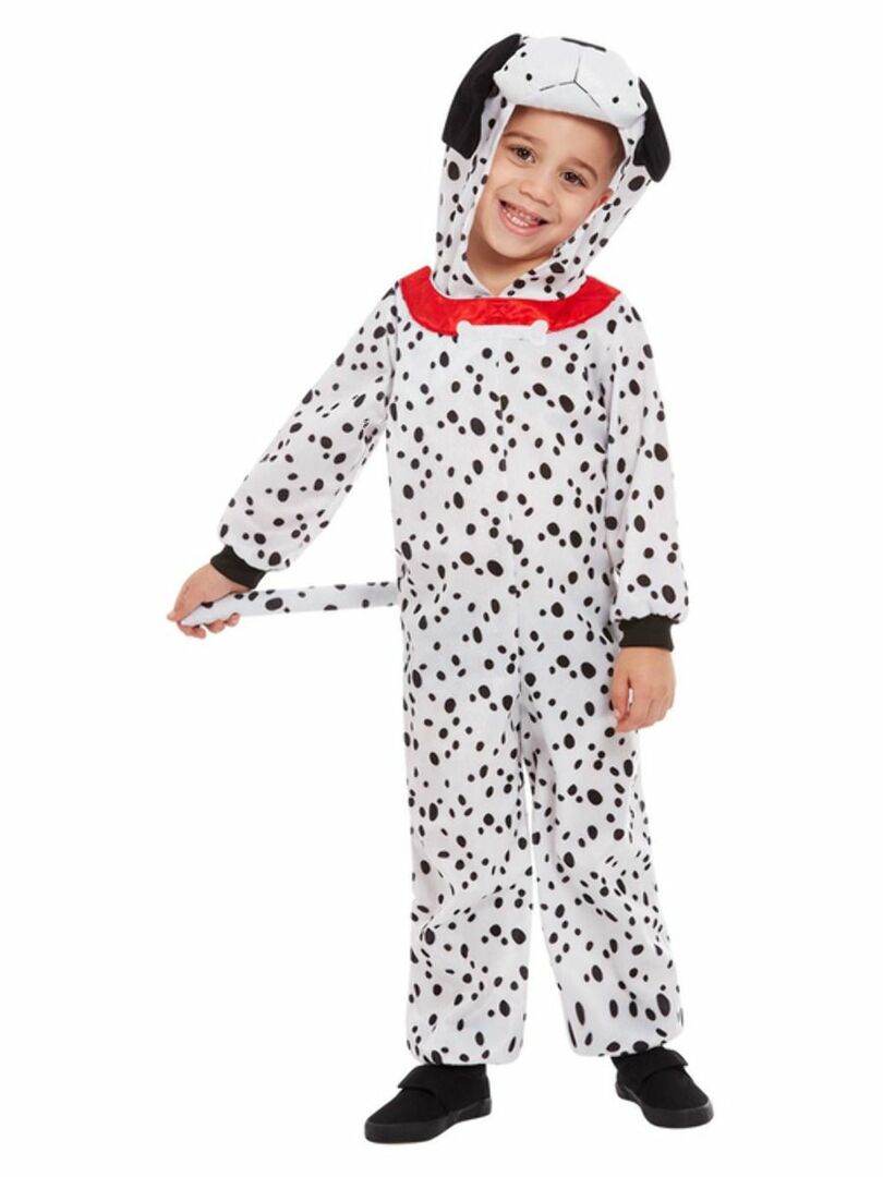 Dětský kostým Dalmatin, černobílý - Pro věk 4-6 let