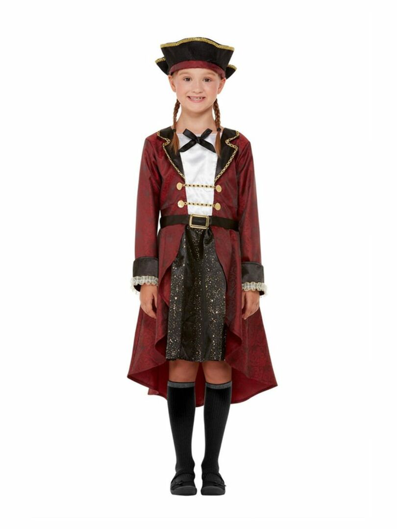 Deluxe, dívčí kostým pirátky - Pro věk 10-12 let