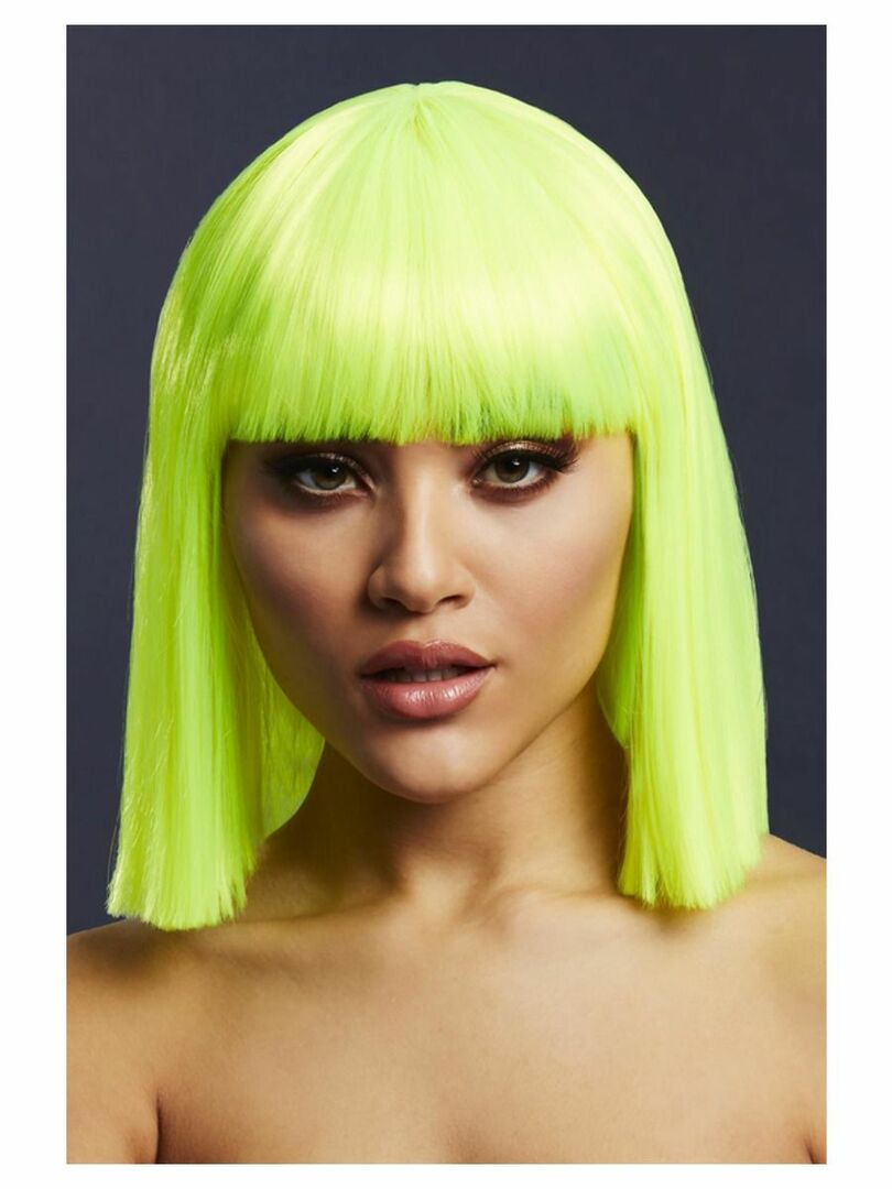 Paruka Fever Lola neon limetka