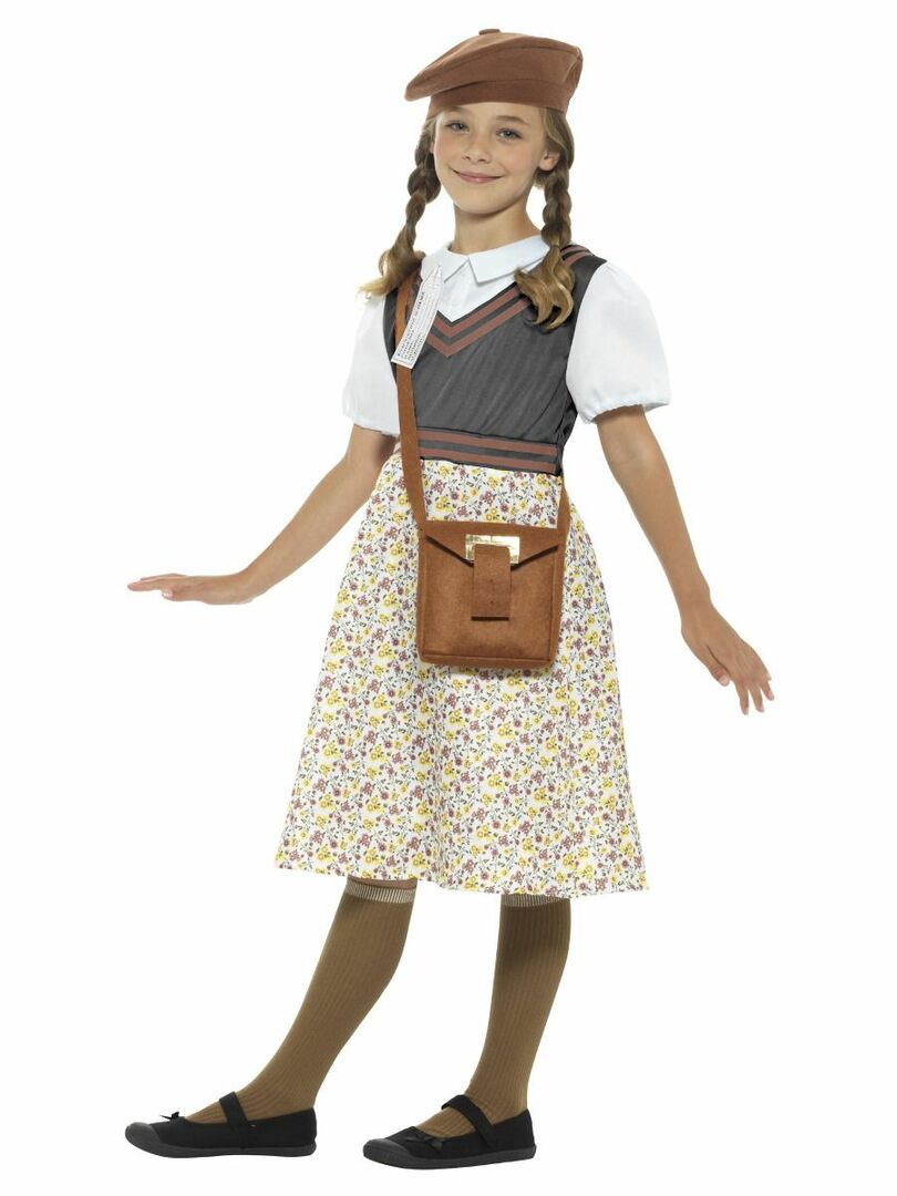 Dívčí kostým školačky - Pro věk 10-12 let