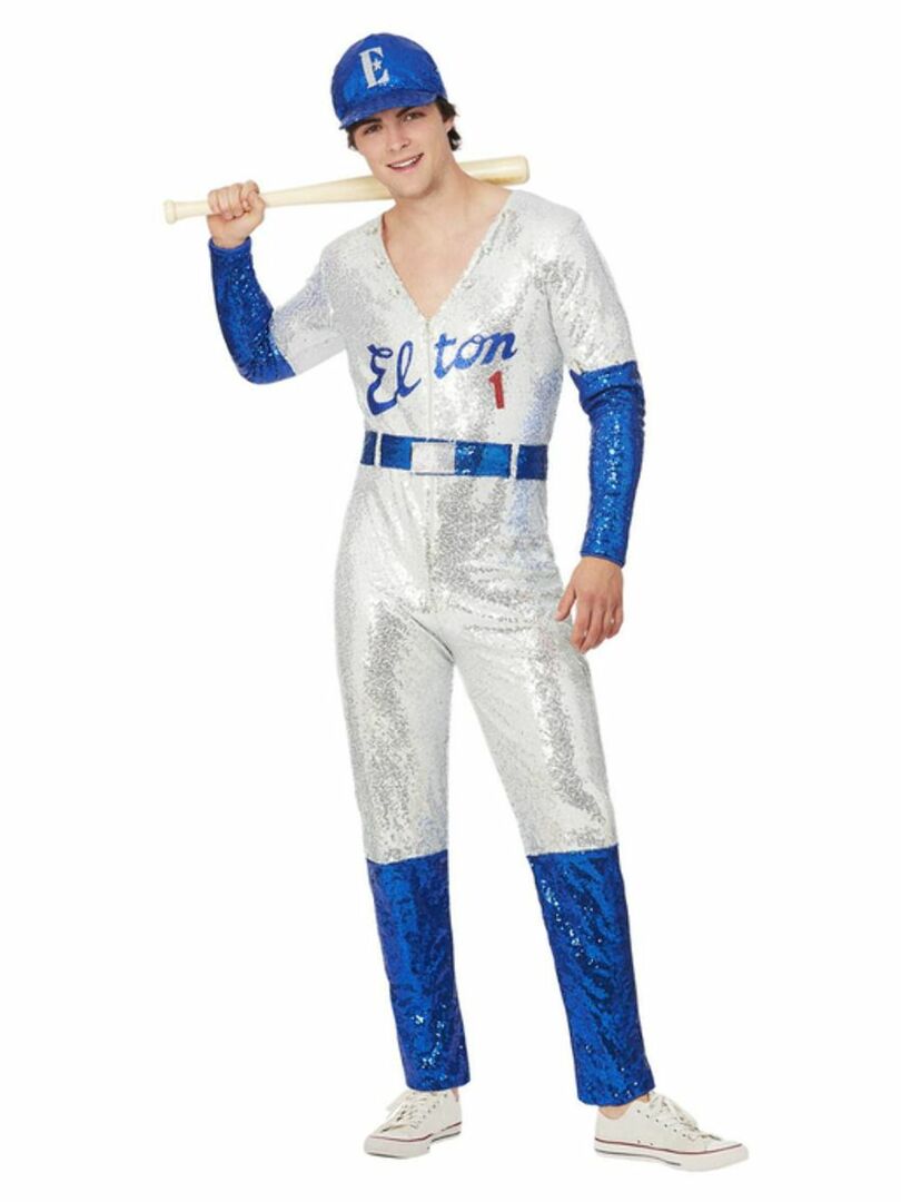 Elton John Deluxe Baseball pánský kostým - L