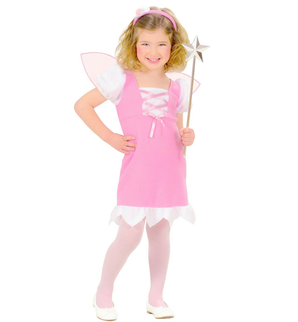 Dívčí kostým víla, růžový - Pro věk 4-5 let