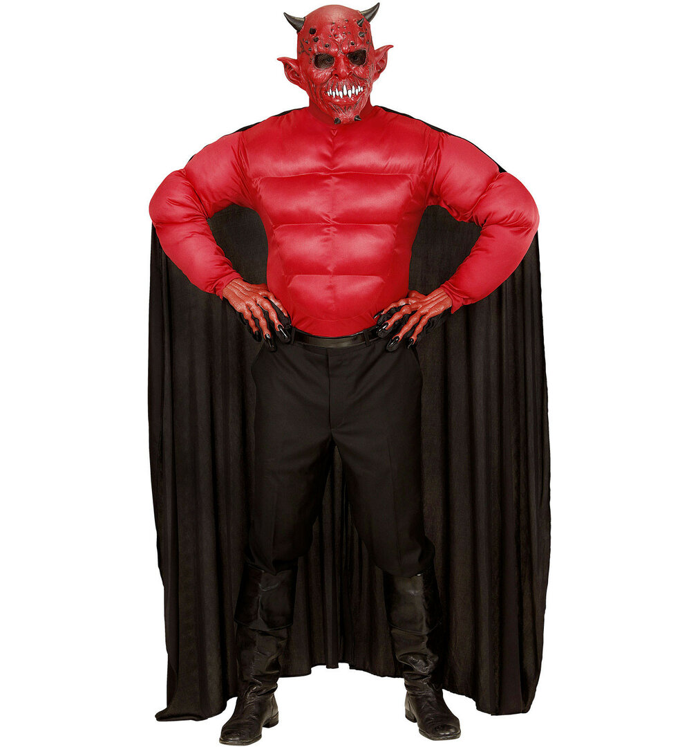 Pánský kostým čert, ďábel - Velikost S