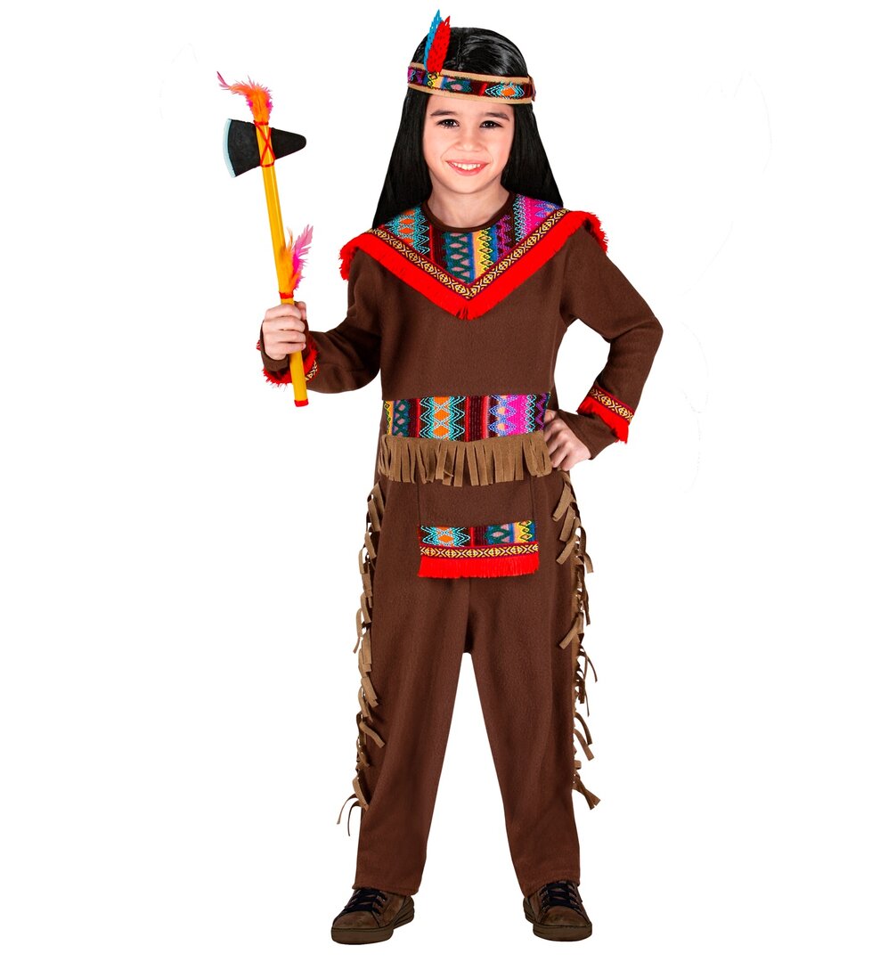 Dětský kostým indián - Pro věk 2-3 let (104 cm)
