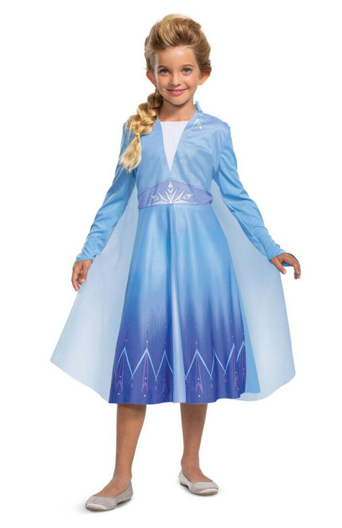 Dívčí kostým Elsa (Frozen) - Pro věk 7-8 let