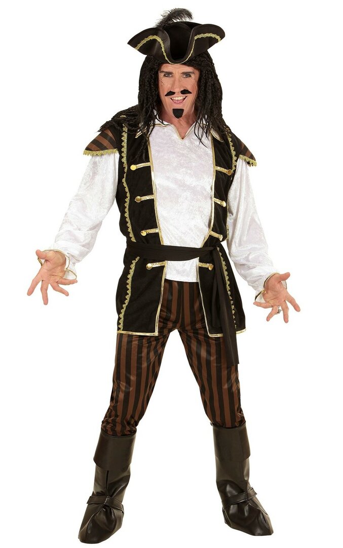 Pánský kostým pirát kapitán - L
