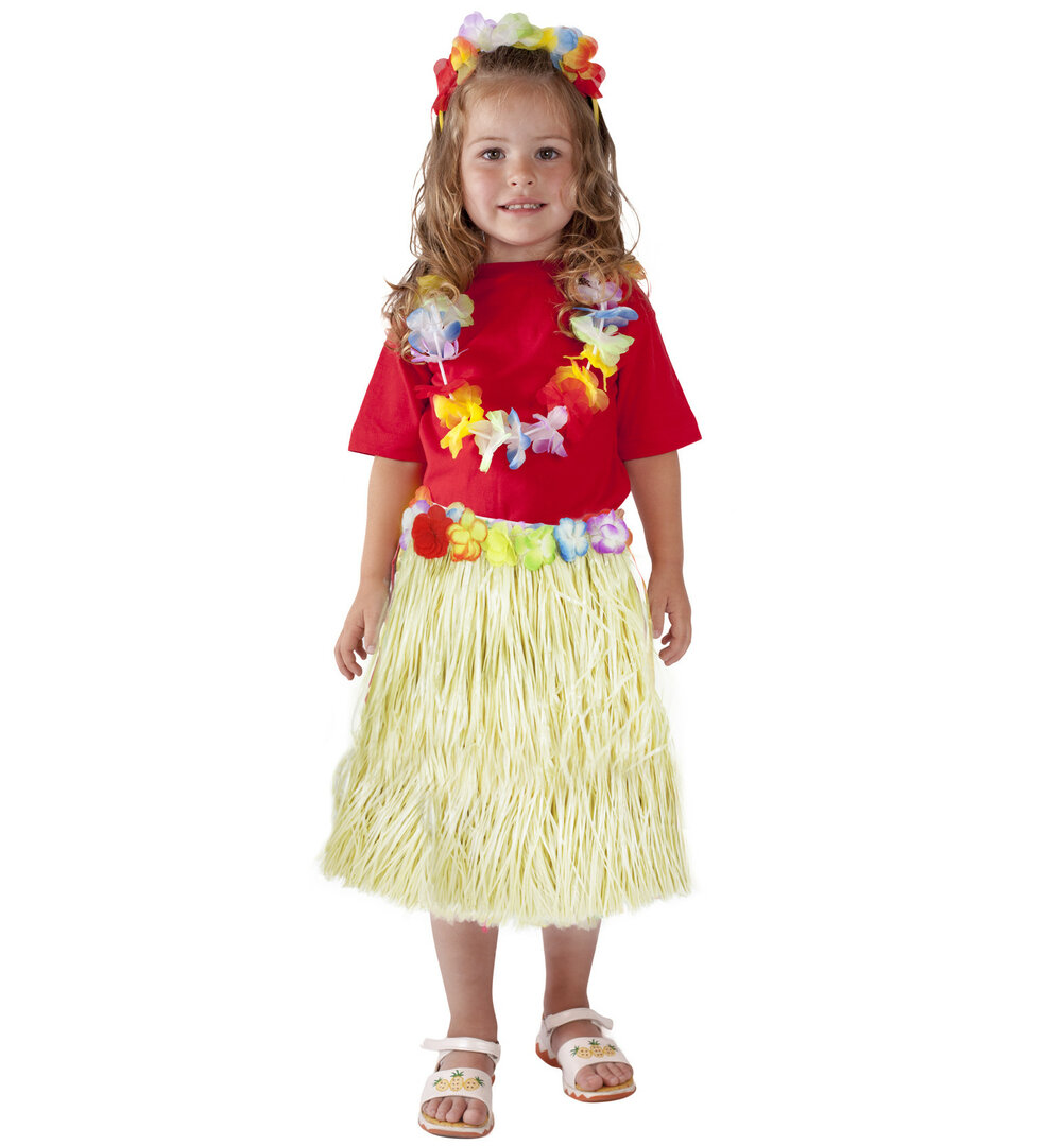Dětská sukně Hawaii 45 cm