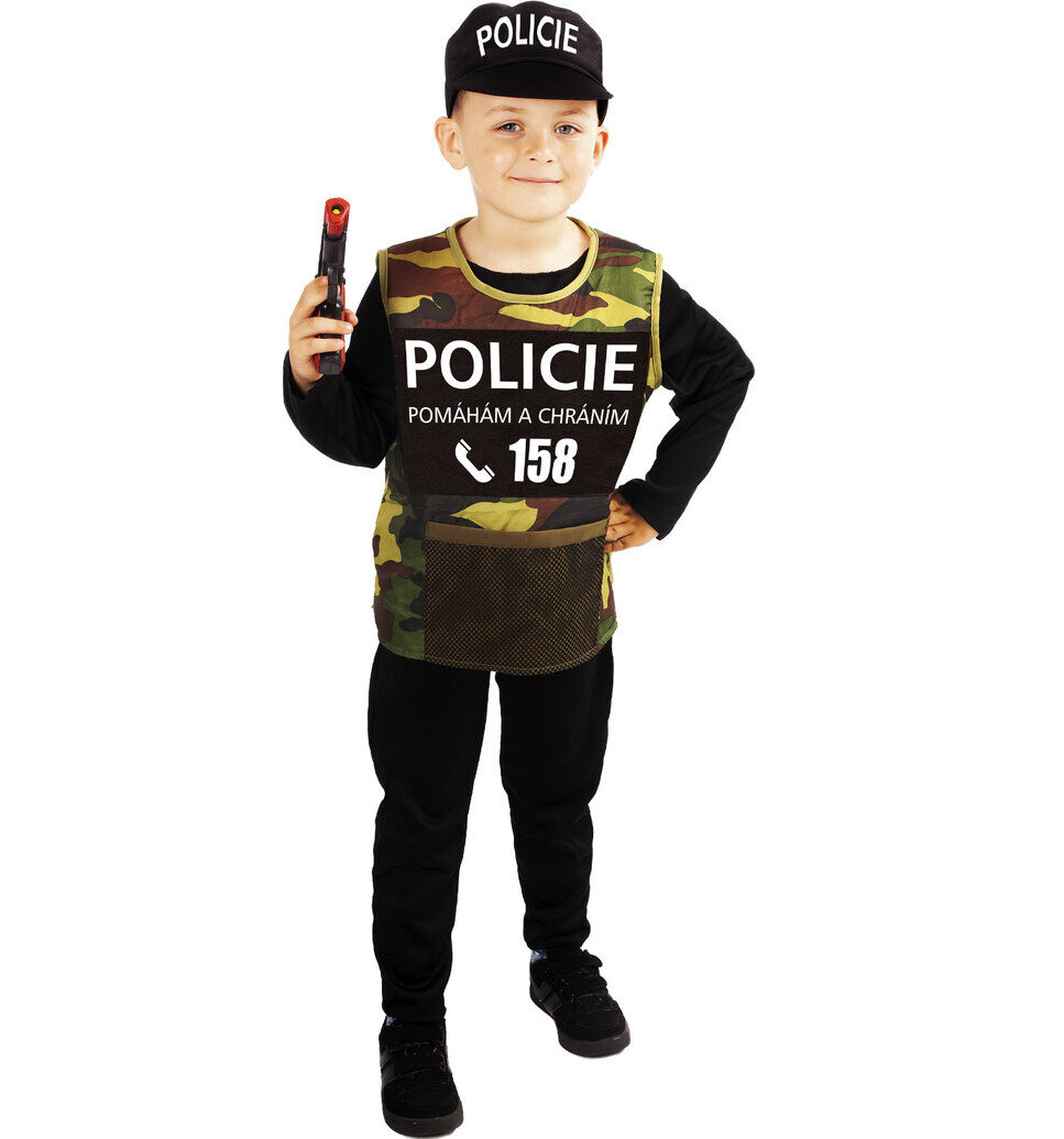 Dětský kostým Policie e-obal - Pro věk 6-8 let