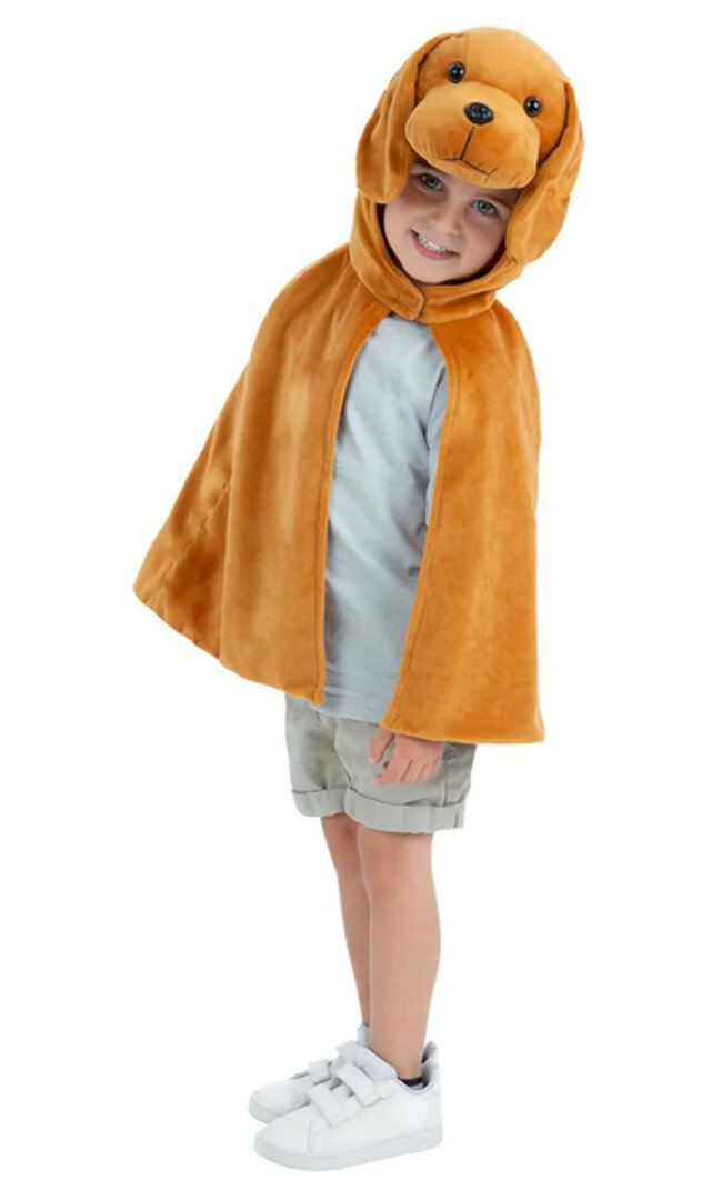 Dětský plyšový plášť Pejsek - Pro věk 4-7 let