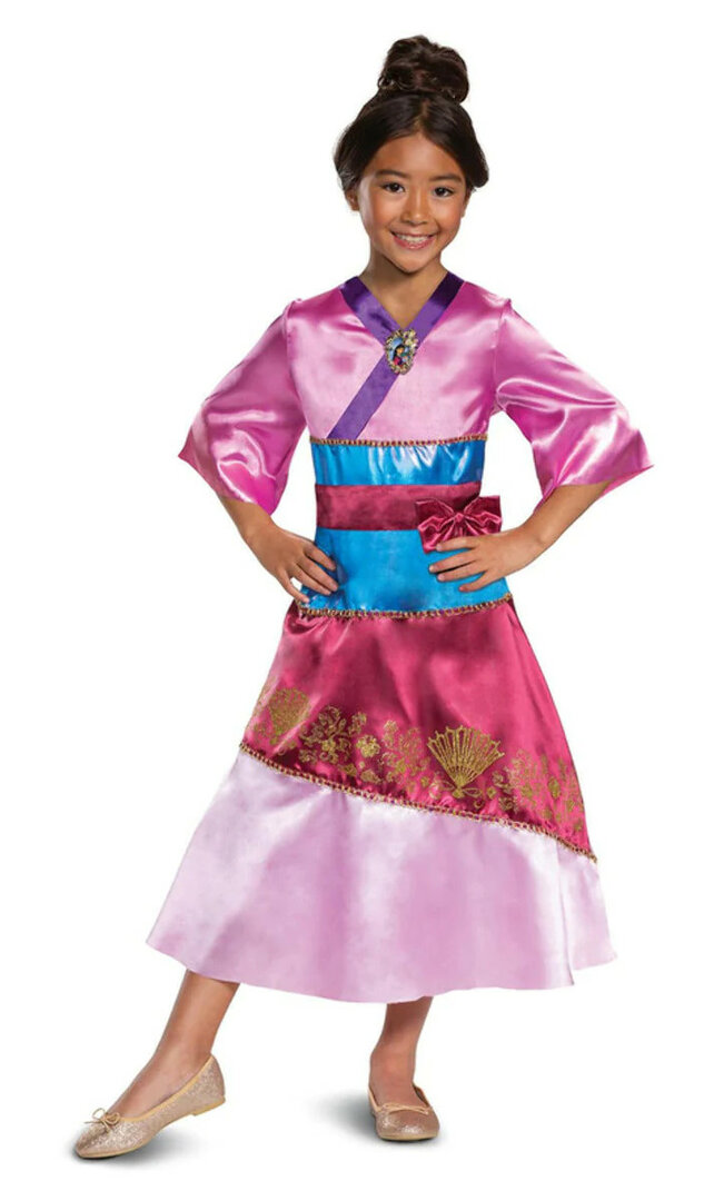 Dívčí kostým Mulan, Disney - Pro věk 3-4 let