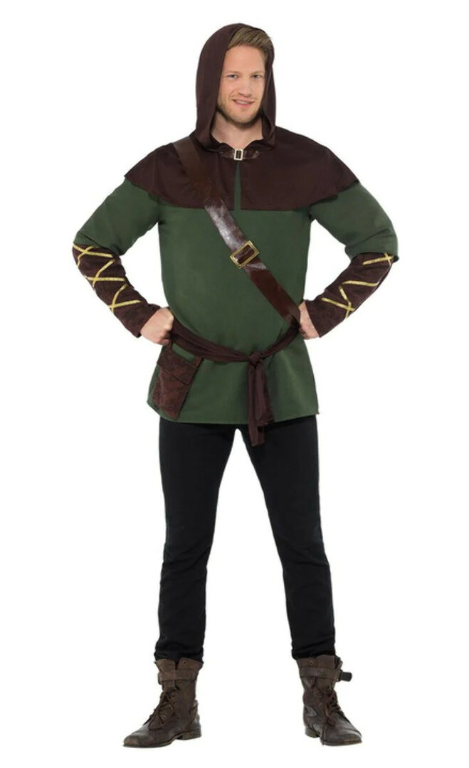 Pánská kostým Robin Hood - XL