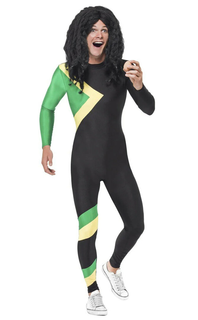 Pánský kostým jamajský bobista - Velikost M 48-50