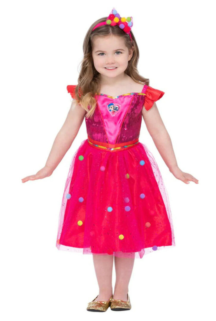 Dívčí kostým True a Duhové království - Pro věk 4-6 let