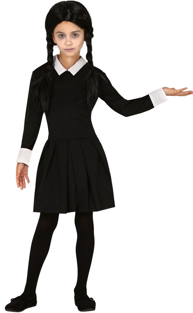 Dívčí kostým Wednesday Addams