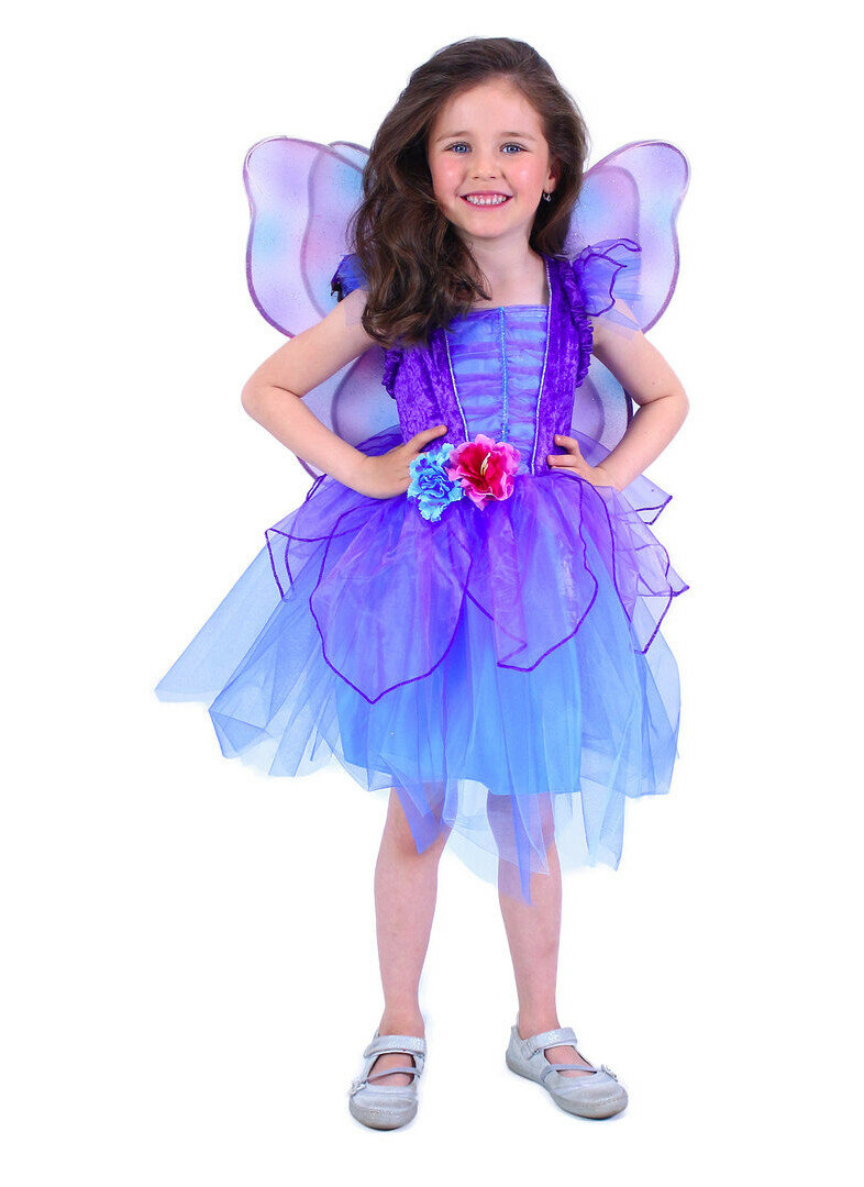 Dětský kostým fialová víla - Pro věk 4-6 let