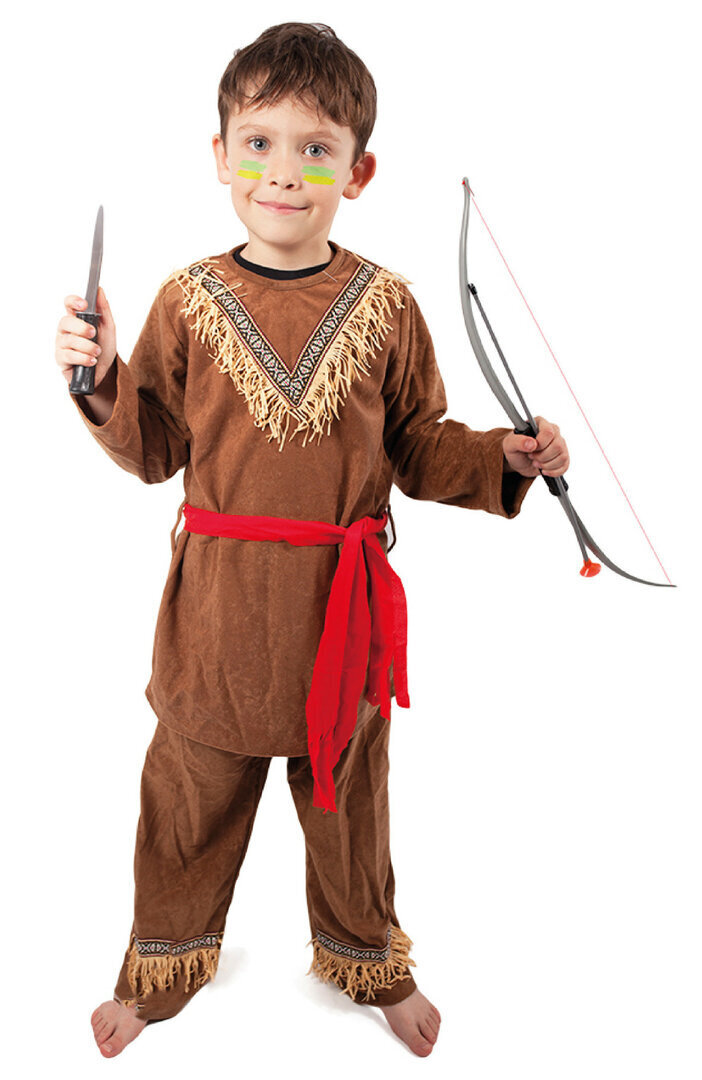 Dětský kostým indián s šátkem - Pro věk 6-8 let