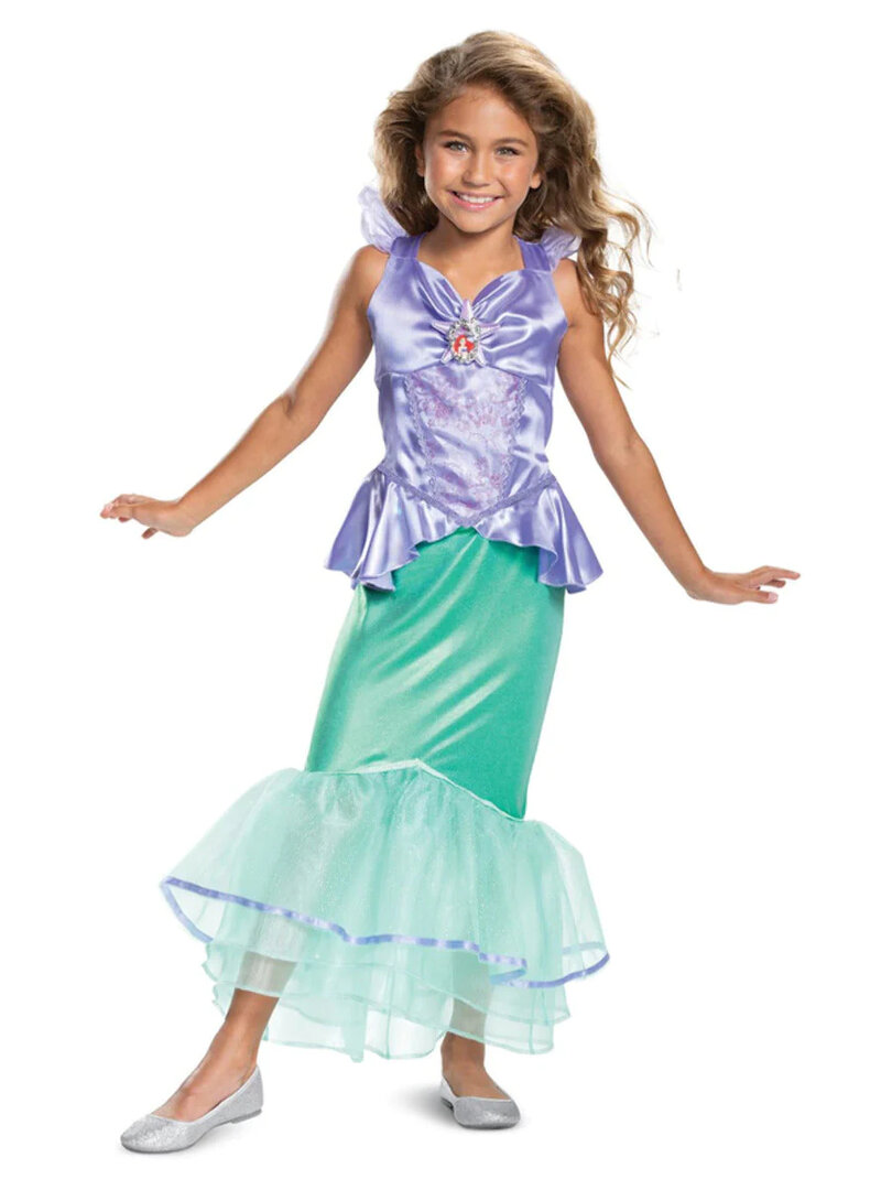 Dívčí kostým malá mořská víla Ariel - Pro věk 5-6 let