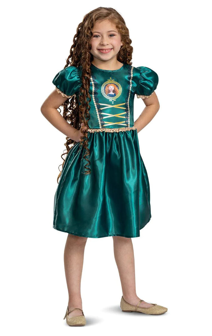 Dívčí kostým Merida - Pro věk 4-6 let