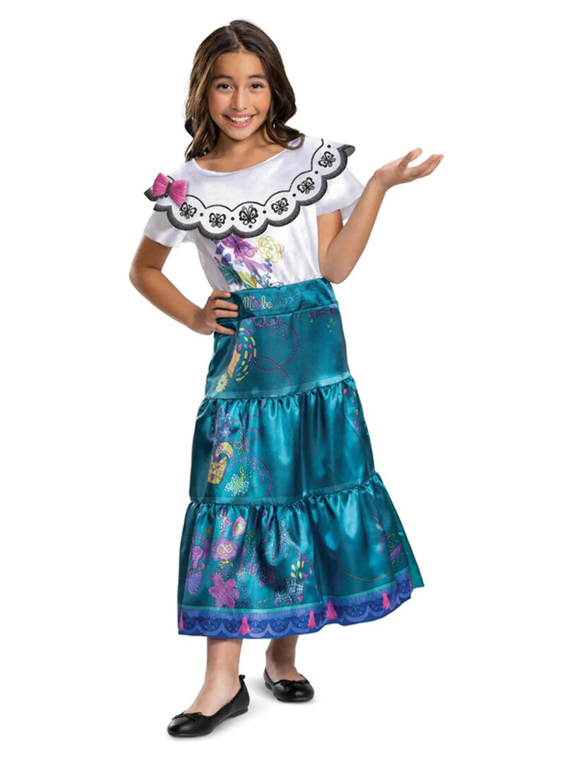 Dívčí kostým Mirabel (Encanto) - Pro věk 4-6 let
