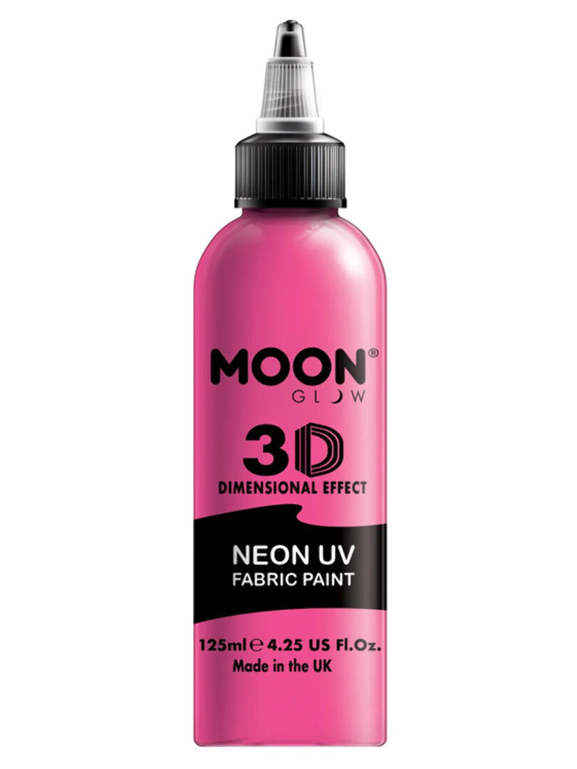 UV neon barva na textil, růžová