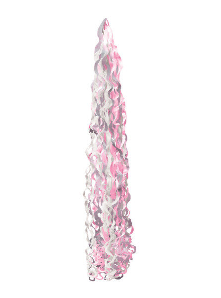 Ozdoba k balónku růžová, 86 cm