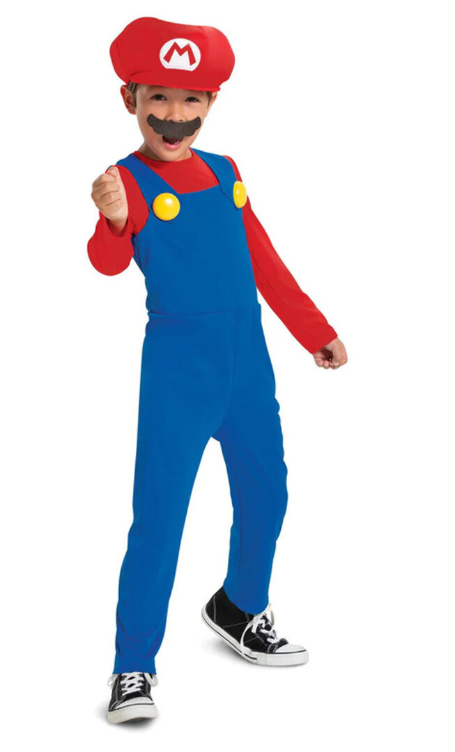 Chlapecký kostým Super Mario - Pro věk 4-6 let