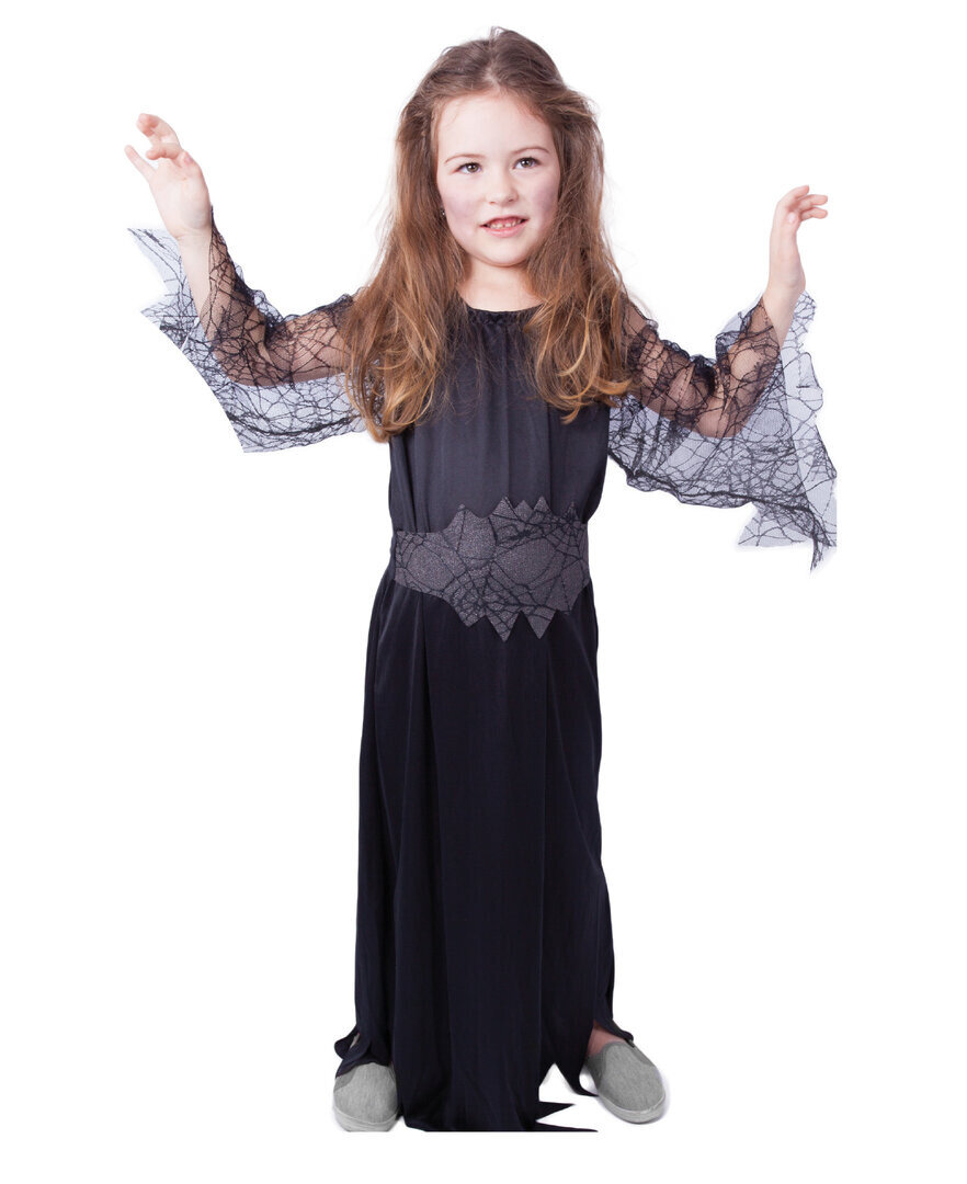 Dětský kostým černá čarodějnice (Halloween) - Pro věk 6-8 let