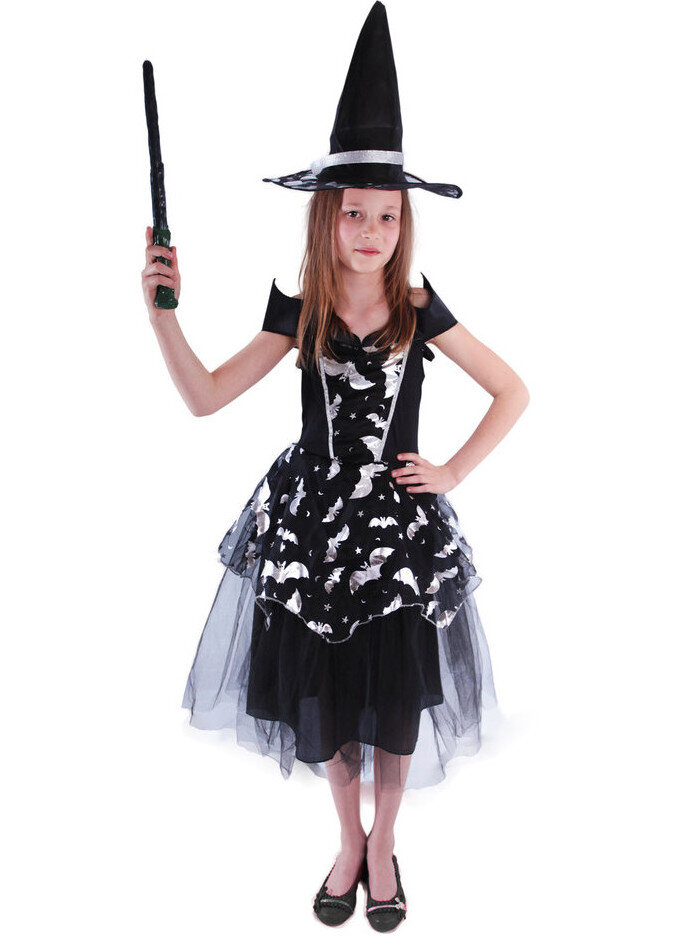 Dětský kostým netopýrka čarodějnice/Halloween