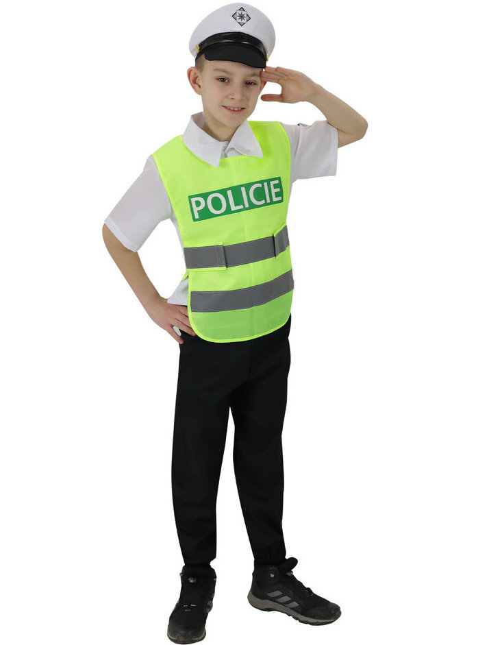 Dětský kostým dopravní policista - Pro věk 6-8 let