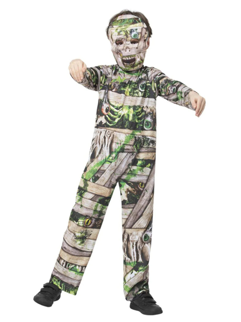 Chlapecký kostým zombie mumie - Pro věk 10-12 let