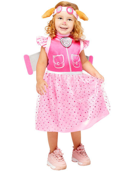Dívčí kostým Skye, Tlapková patrola - Pro věk 3-4 let
